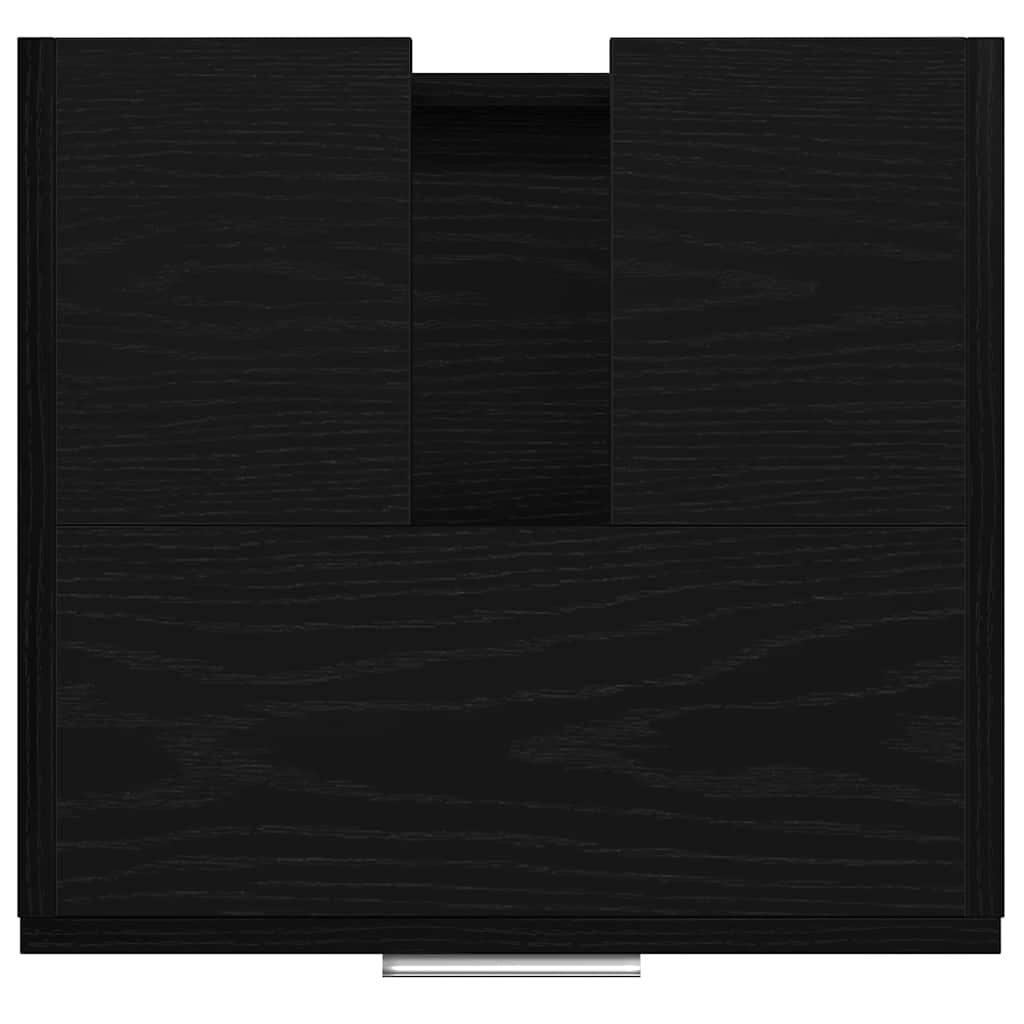 Kupaonski ormar Crni hrast 40 x 37 x 59 cm Konstruirano drvo