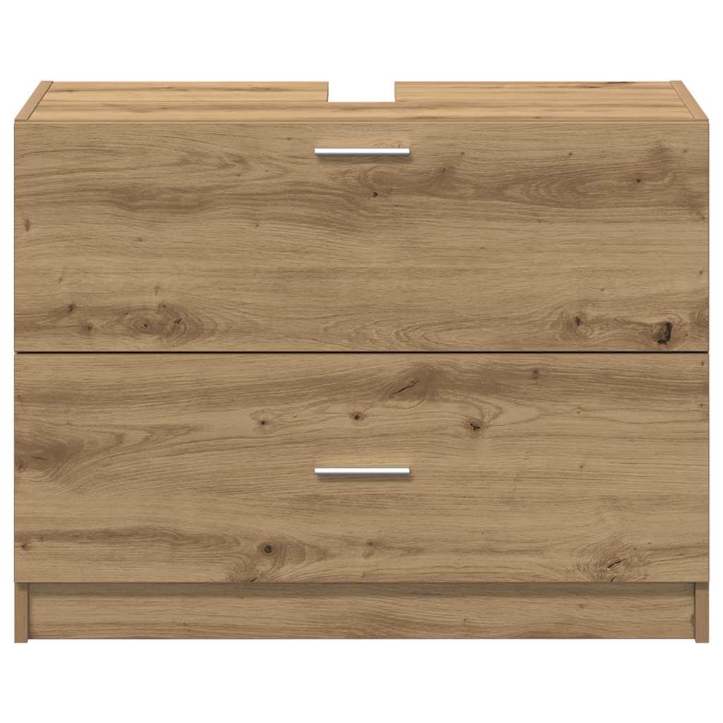 Kupaonski ormar s ladicama Umjetnički hrast 78 x 37 x 59 cm