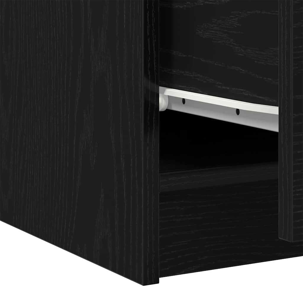 Kupaonski ormar Crni hrast 78 x 37 x 59 cm Konstruirano drvo