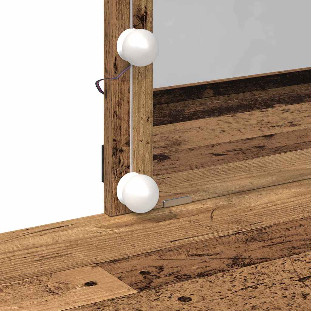 Toaletni stol Staro drvo 100 x 40 x 130 cm Konstruirano drvo