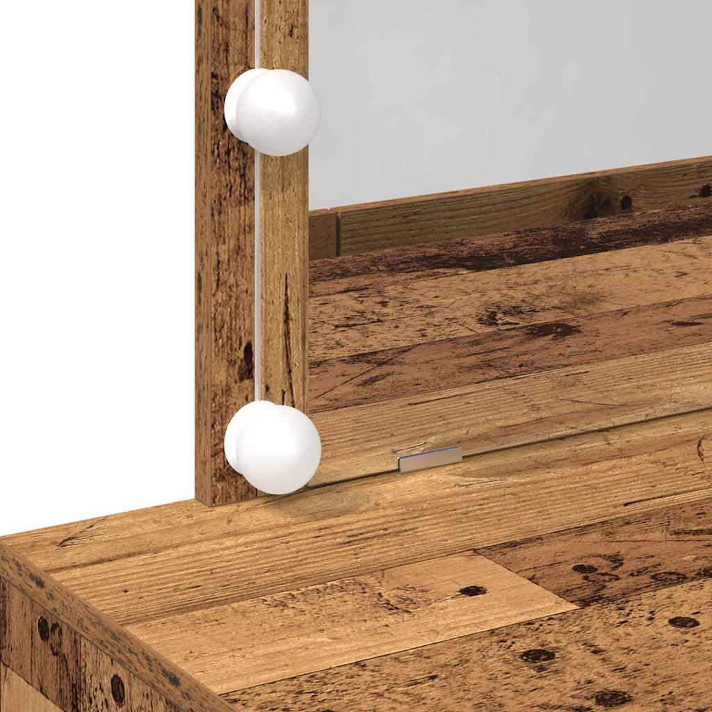 Toaletni stol Staro drvo 100 x 40 x 120 cm Konstruirano drvo
