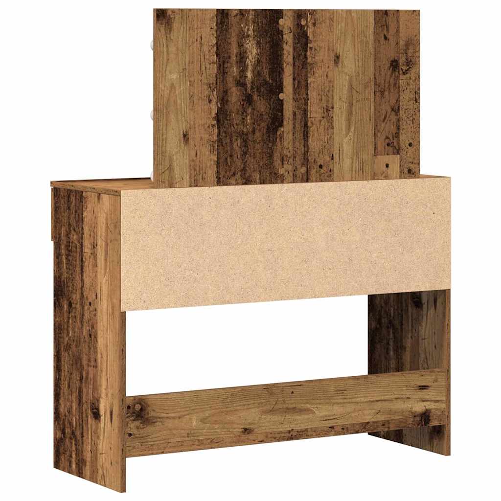 Toaletni stol Staro drvo 100 x 40 x 120 cm Konstruirano drvo