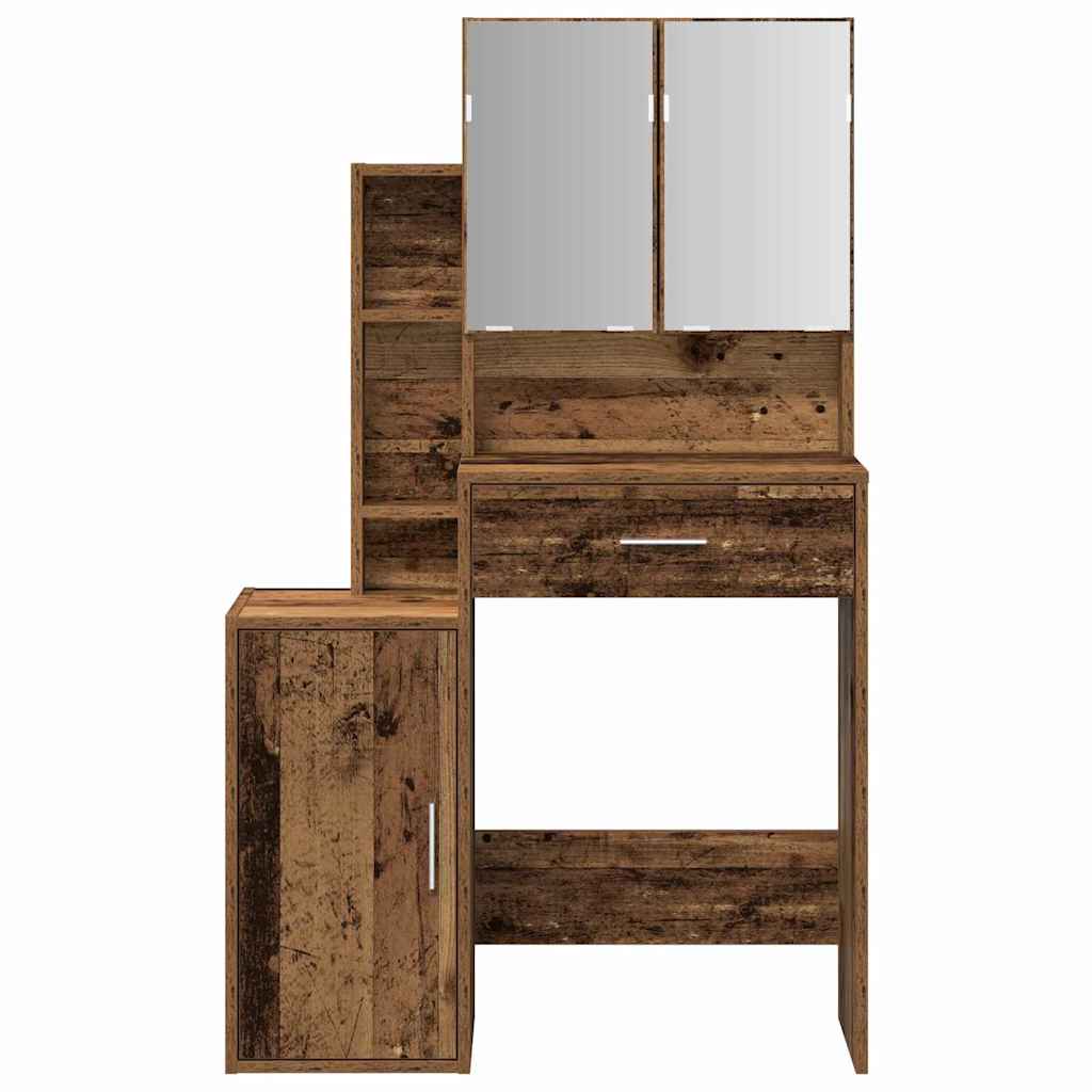 Toaletni stol Staro drvo 80 x 35 x 132 cm Konstruirano drvo