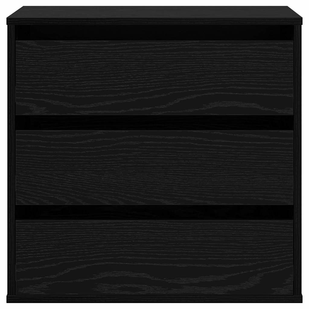 Ormar s ladicama Crna 61 x 41 x 58 cm Konstruirano drvo