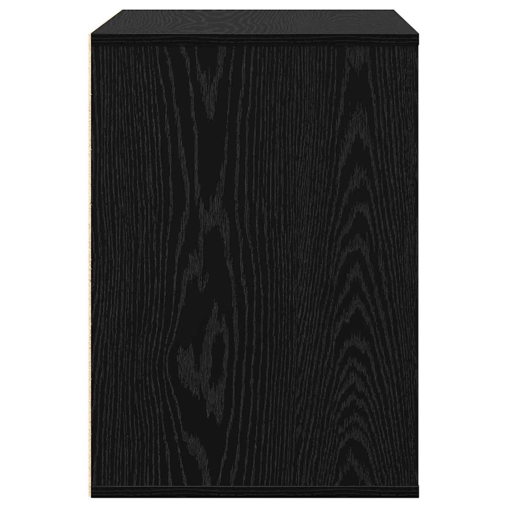 Ormar s ladicama Crna 61 x 41 x 58 cm Konstruirano drvo