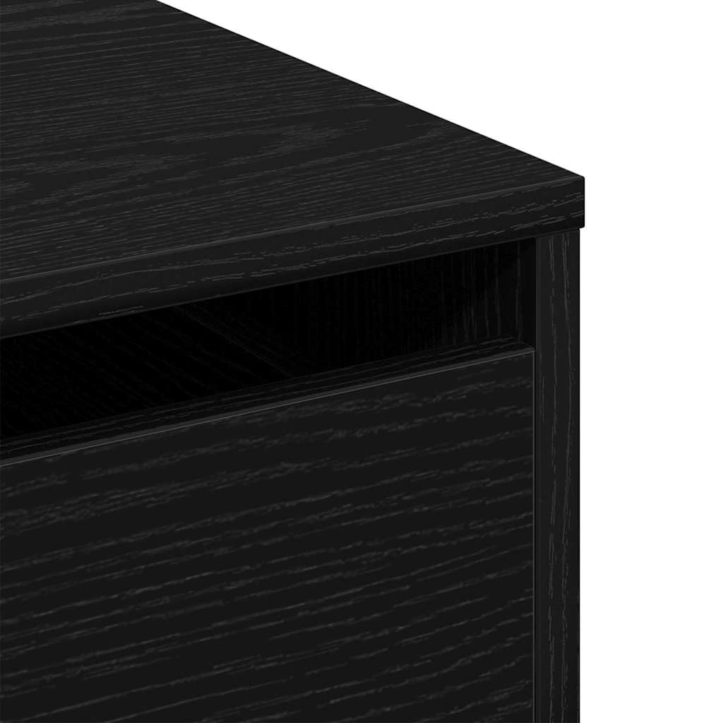 Ormar s ladicama Crna 40 x 41 x 76 cm Konstruirano drvo