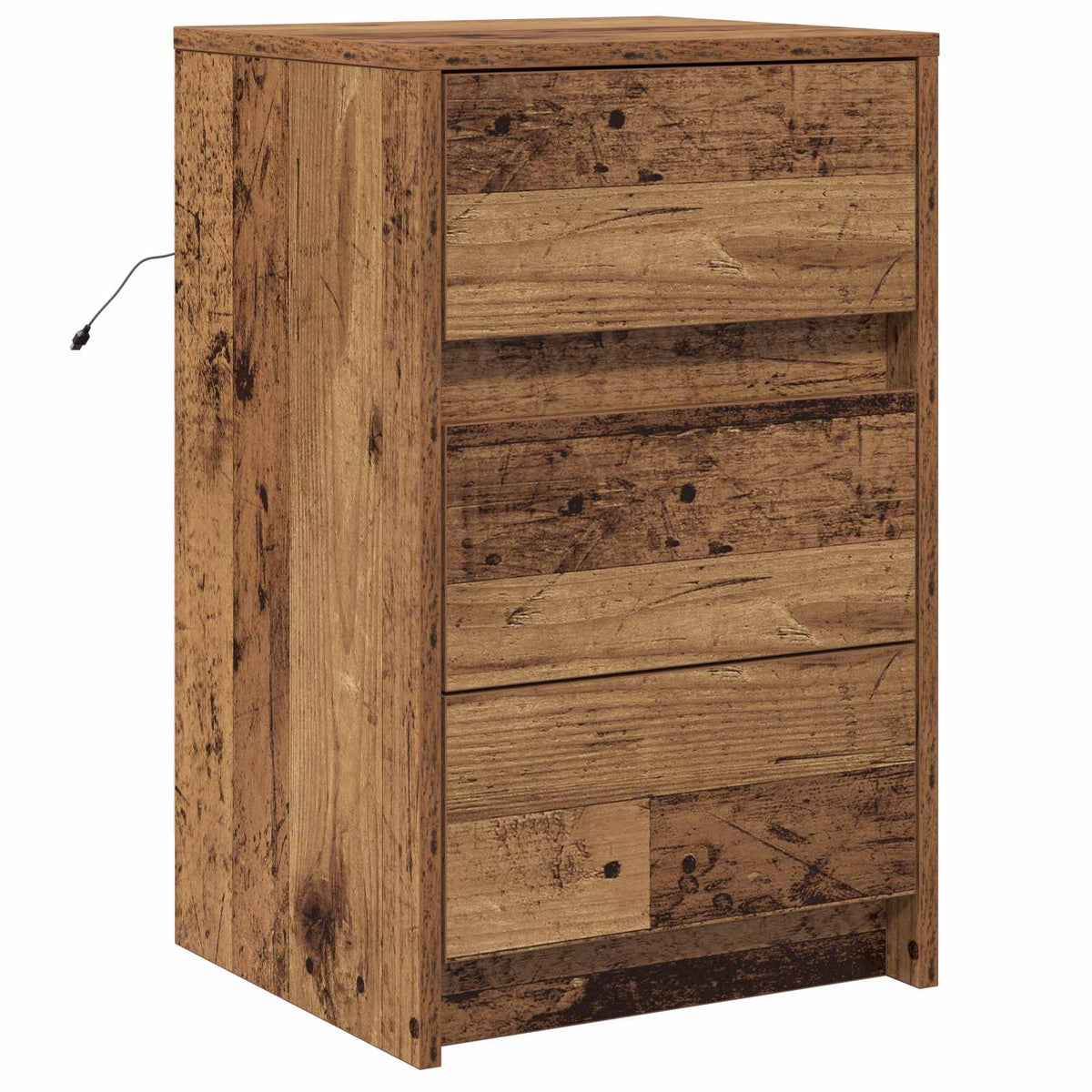 Noćni ormar Staro drvo 38 x 34 x 61 cm Konstruirano drvo