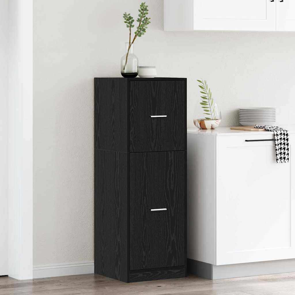 Apoteka za pohranu Crni hrast 40 x 41 x 118 cm