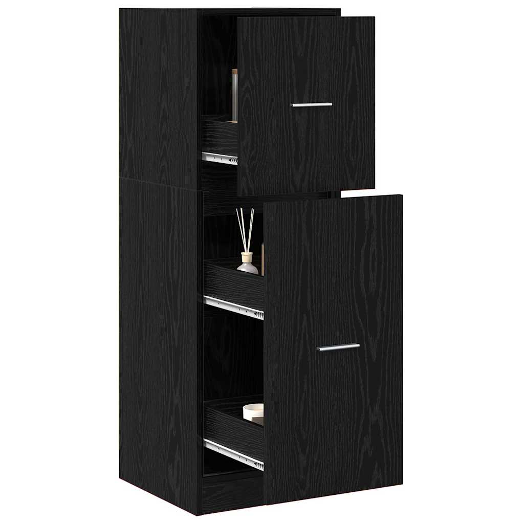 Apoteka za pohranu Crni hrast 40 x 41 x 118 cm