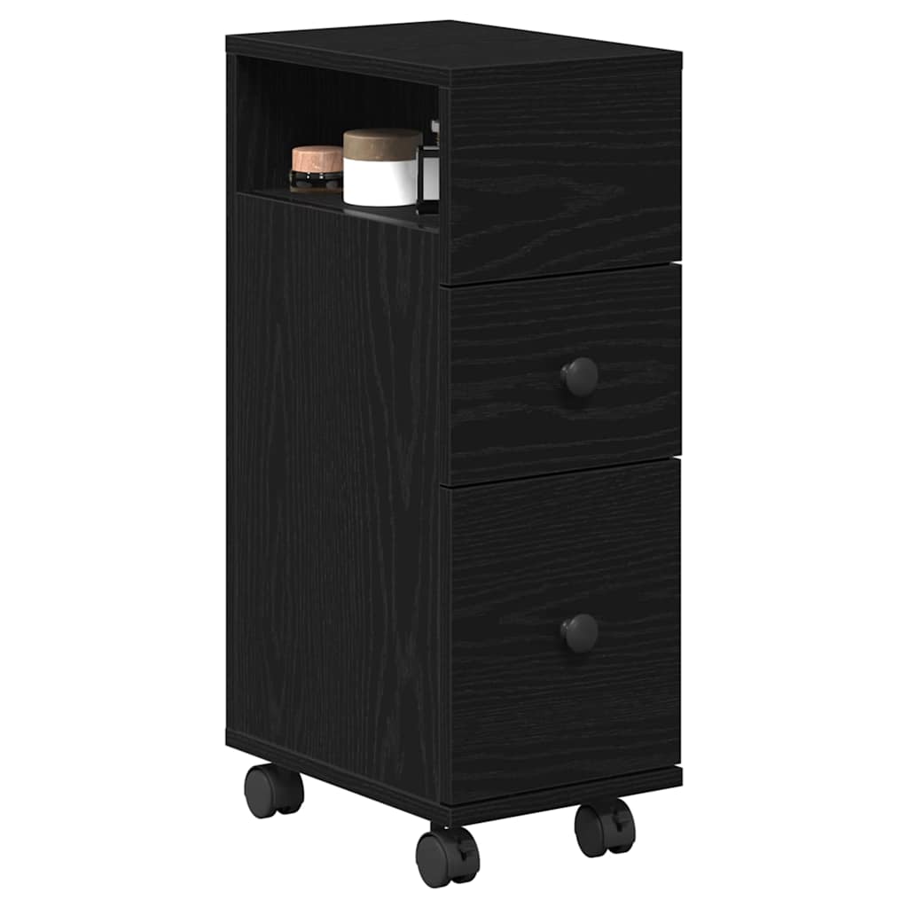 Set namještaja za kupaonicu Zidne Crni hrast 33 x 23 x 65 cm