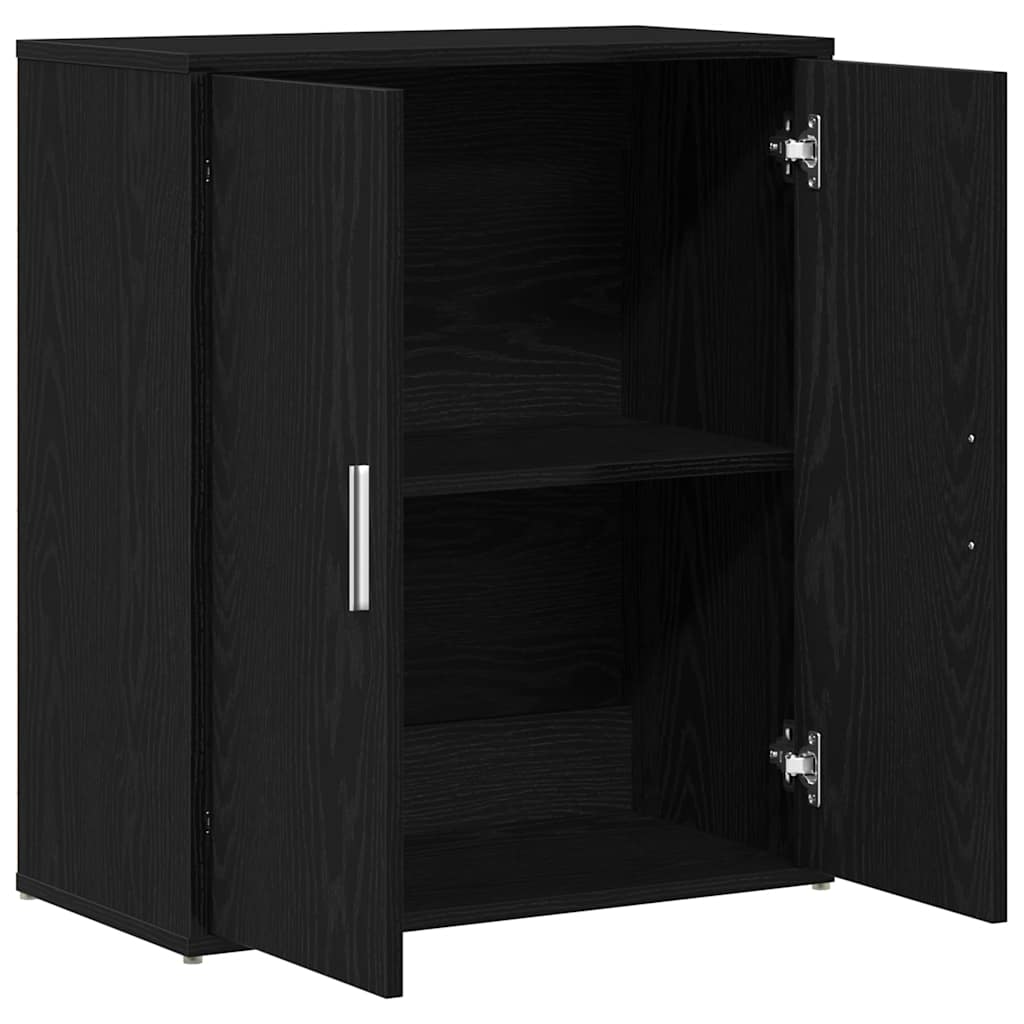 Komoda crni hrast 60x31x70 cm Inženirsko drvo