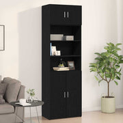 Ormar za Zid Crni hrast 70 x 42.5 x 40 cm Konstruirano drvo