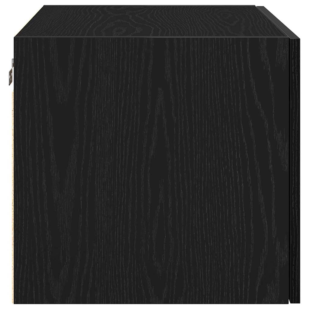 Ormar za Zid Crni hrast 70 x 42.5 x 40 cm Konstruirano drvo