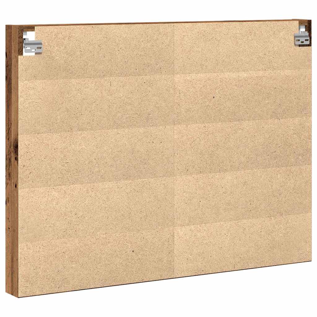 Ormar za izlaganje s policom Zidne Staro drvo 100 x 8,5 x 75 cm