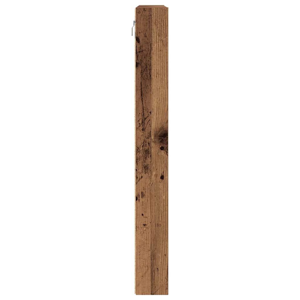 Ormar za izlaganje s policom Zidne Staro drvo 100 x 8,5 x 75 cm