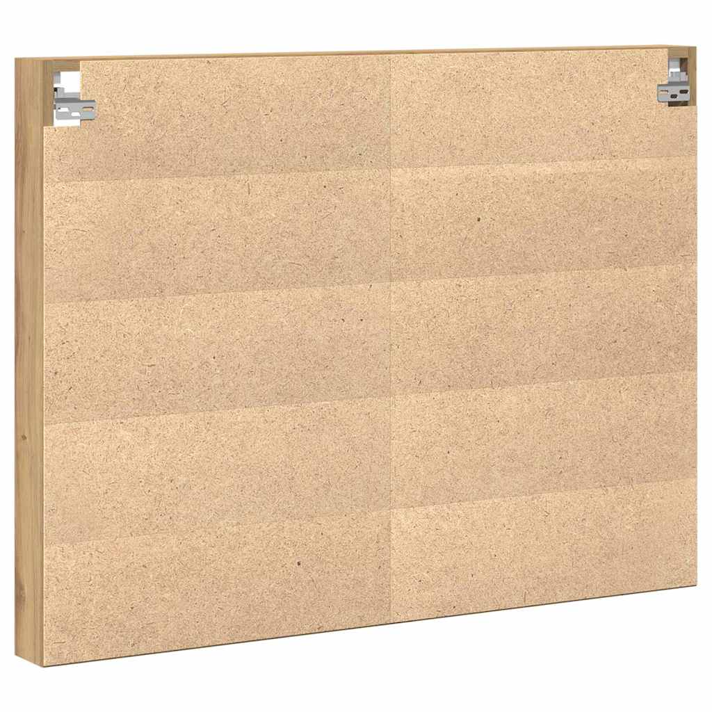 Ormar za izlaganje s policom Umjetnički hrast 100 x 8,5 x 75 cm