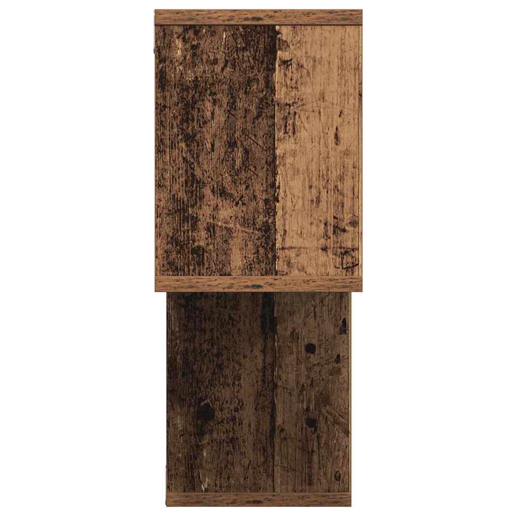 Polica na zidu s policom Zidne Smeđa Konstruirano drvo