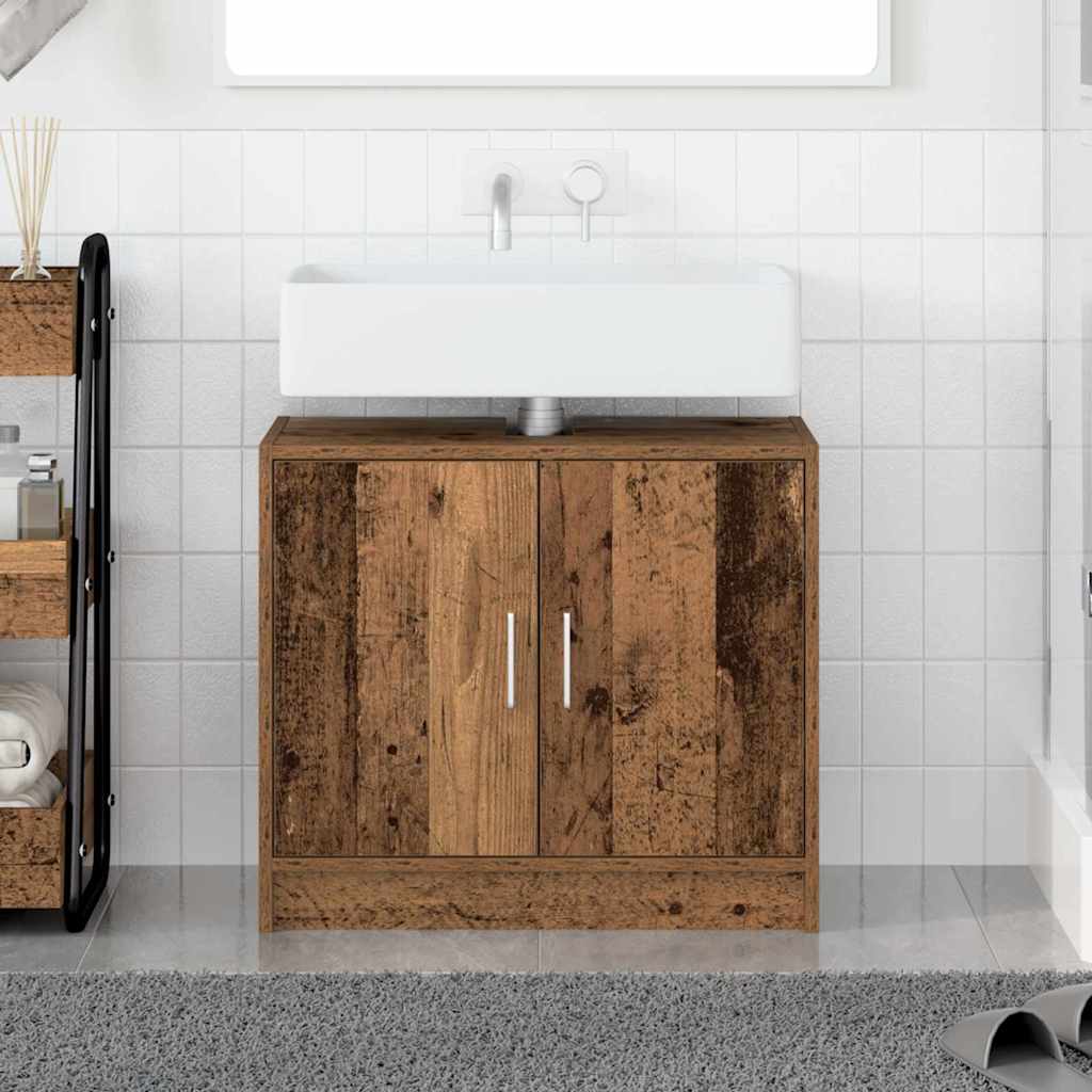 Kupaonski ormar Staro drvo 63 x 29 x 55 cm Konstruirano drvo