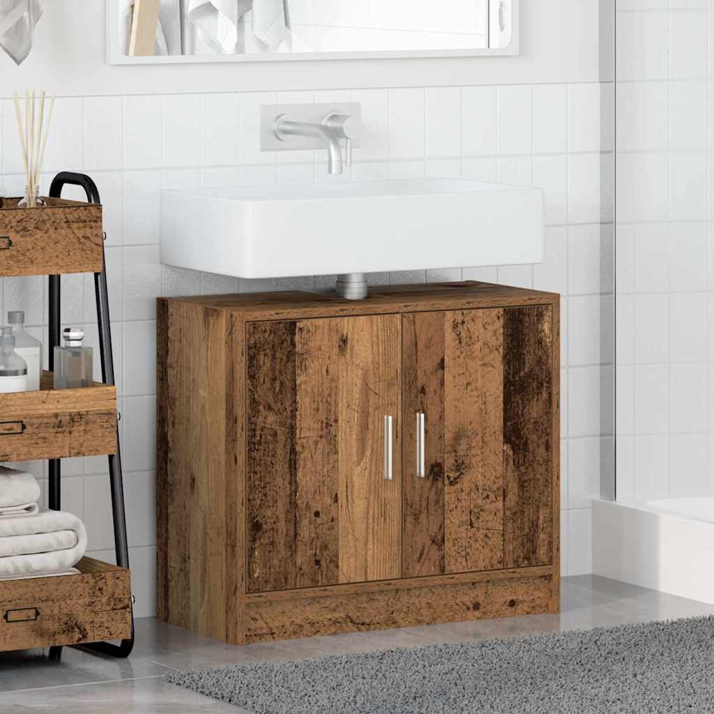 Kupaonski ormar Staro drvo 63 x 29 x 55 cm Konstruirano drvo