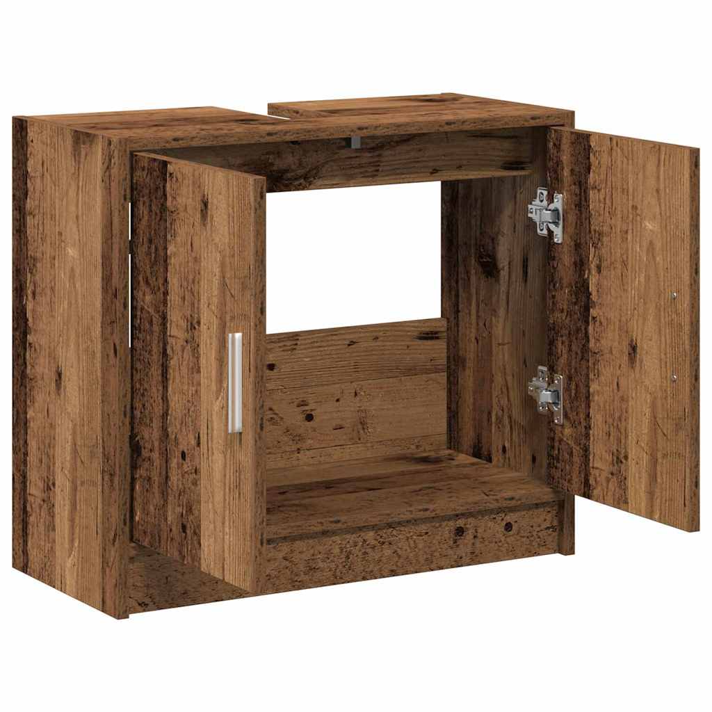 Kupaonski ormar Staro drvo 63 x 29 x 55 cm Konstruirano drvo