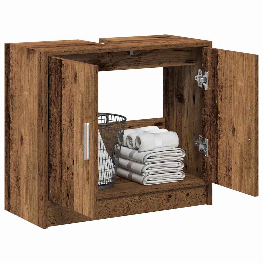 Kupaonski ormar Staro drvo 63 x 29 x 55 cm Konstruirano drvo