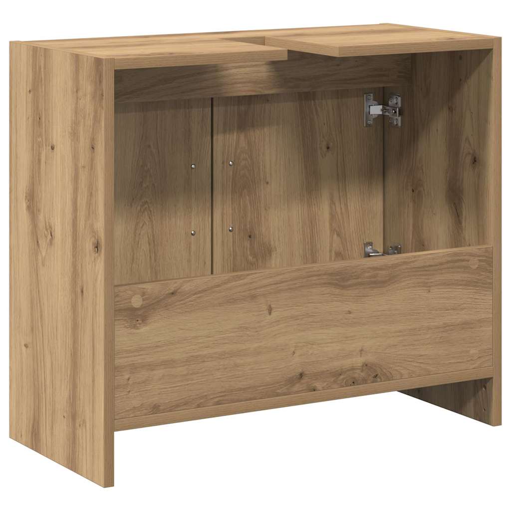 Kupaonski ormar s pohranom Umjetnički hrast 63 x 29 x 55 cm