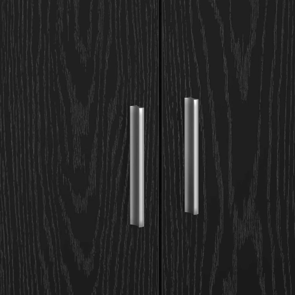 Kupaonski ormar Crni hrast 63 x 29 x 55 cm Konstruirano drvo