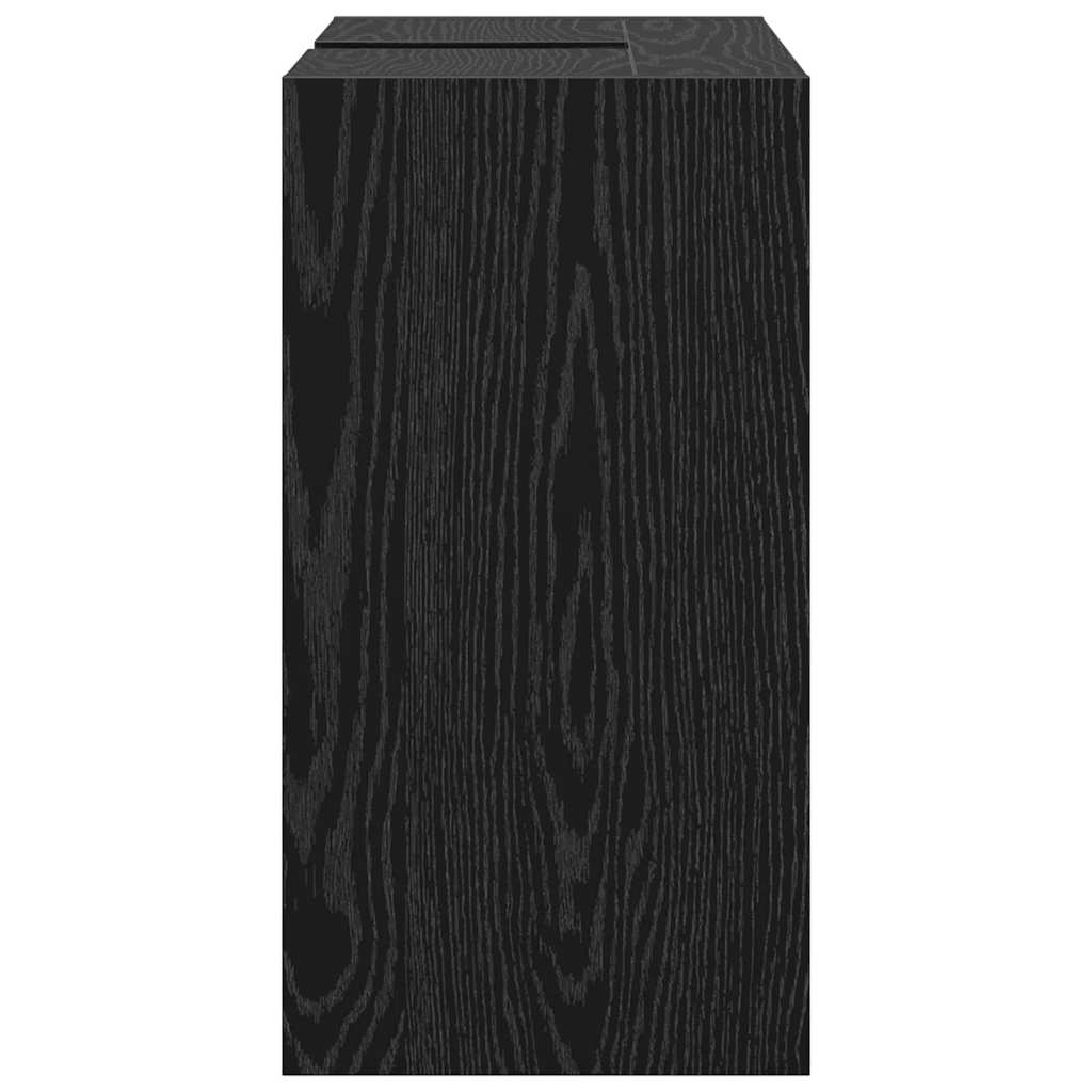 Kupaonski ormar Crni hrast 63 x 29 x 55 cm Konstruirano drvo