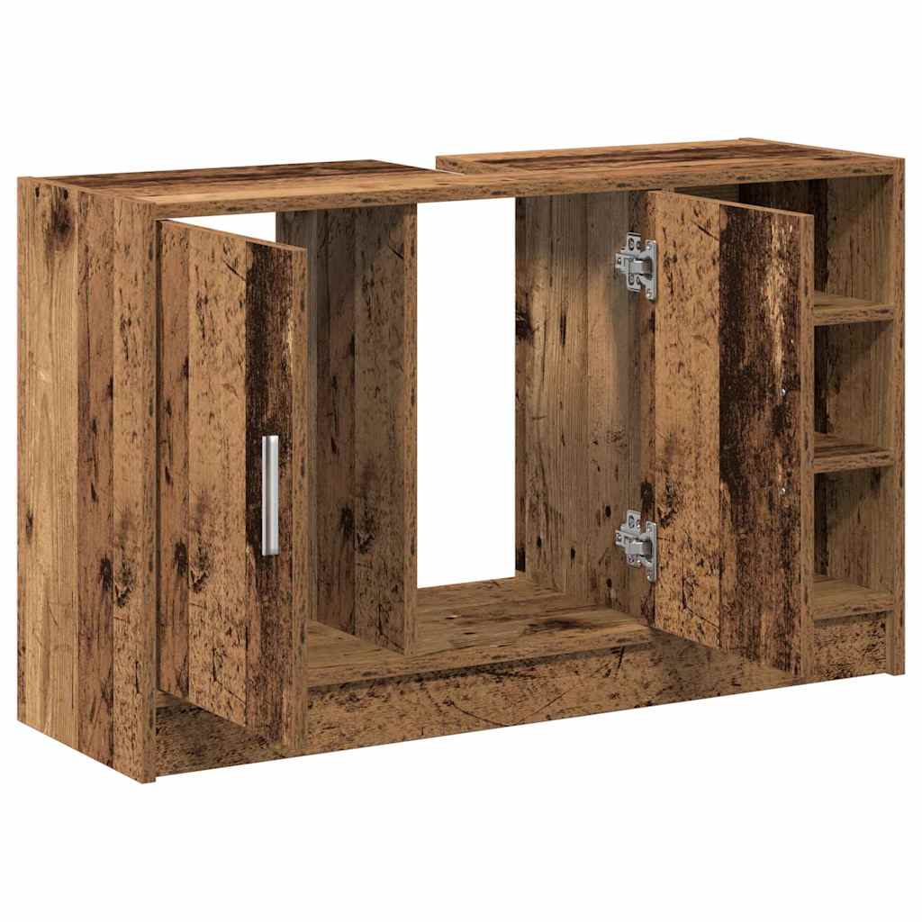 Kupaonski ormar Staro drvo 90 x 29 x 55 cm Konstruirano drvo