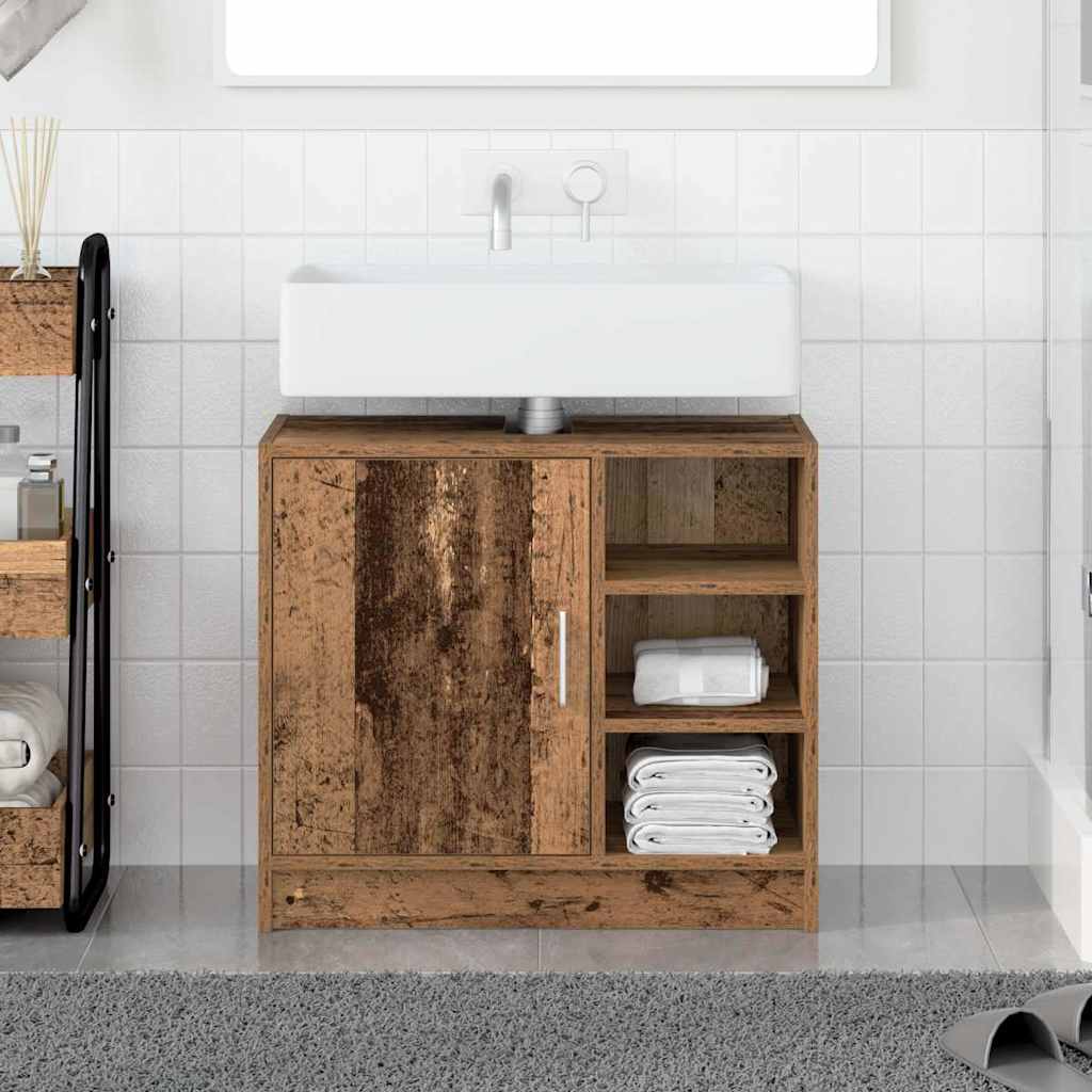 Kupaonski ormar Staro drvo 63 x 29 x 55 cm Konstruirano drvo