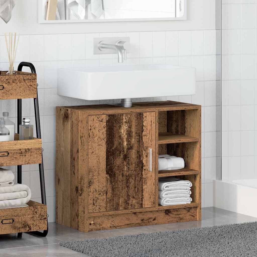 Kupaonski ormar Staro drvo 63 x 29 x 55 cm Konstruirano drvo