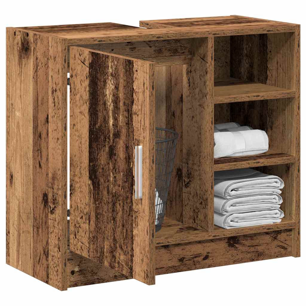 Kupaonski ormar Staro drvo 63 x 29 x 55 cm Konstruirano drvo