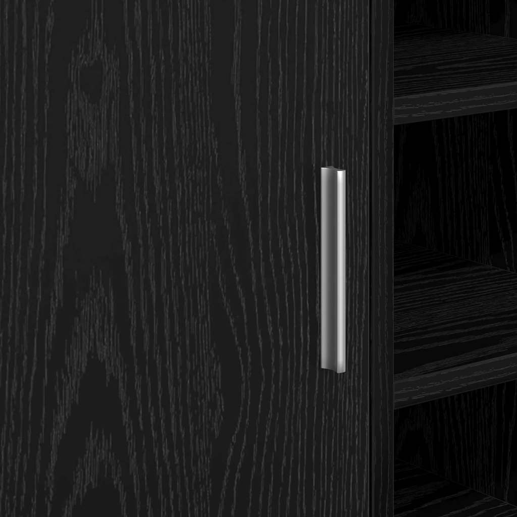Kupaonski ormar Crni hrast 63 x 29 x 55 cm Konstruirano drvo