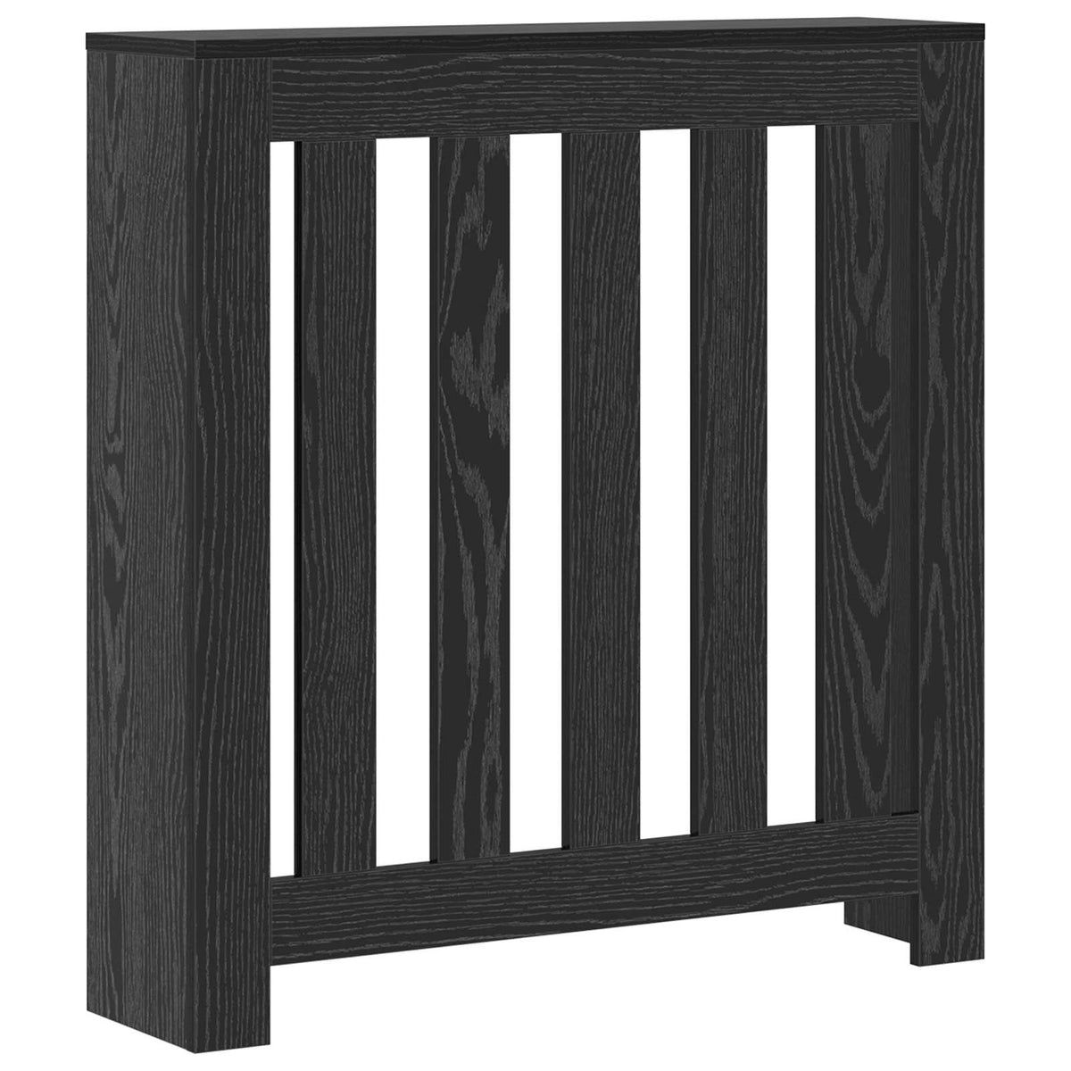 Pokrivač radijatora Crni hrast 78 x 20 x 82 cm