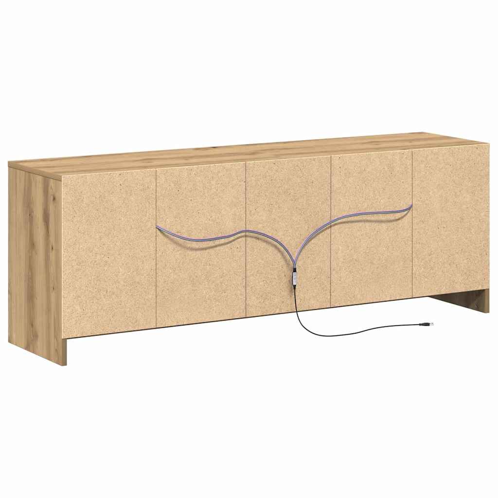 TV Jedinice Smeđa 139,5 x 34 x 50 cm Konstruirano drvo