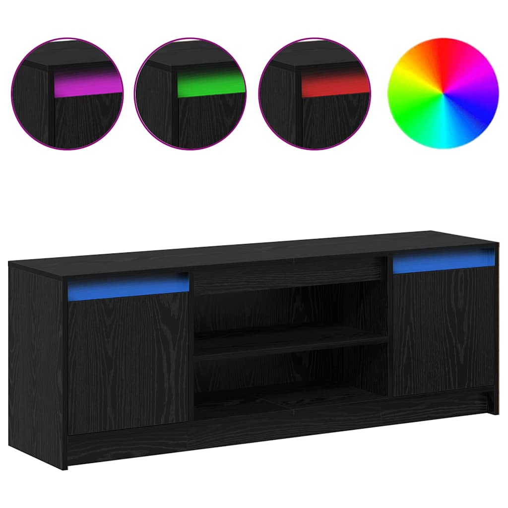 TV Jedinice Crna 139,5 x 34 x 50 cm Konstruirano drvo