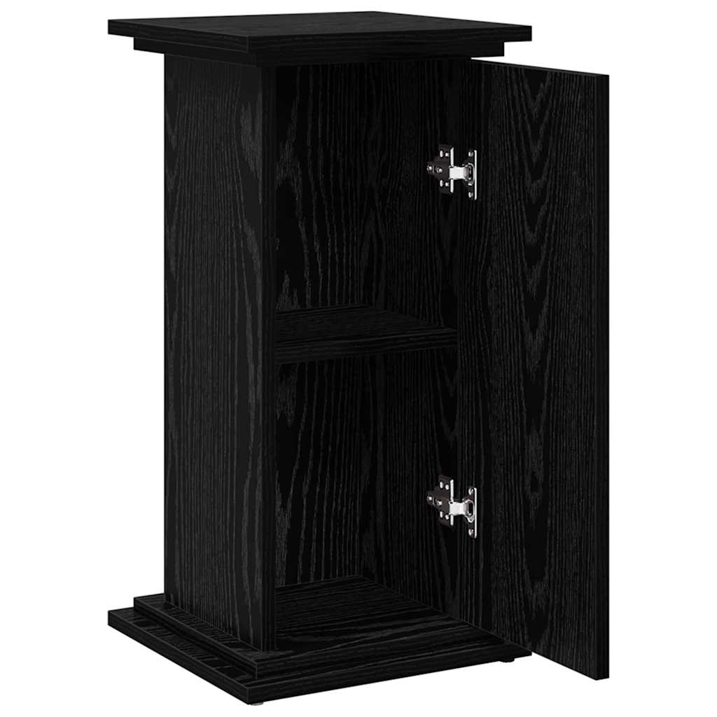 Stalak za izlaganje s policom Crni Hrast 31 x 30 x 60 cm