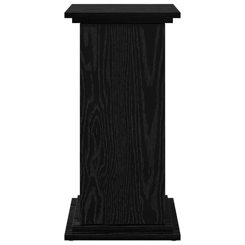Stalak za izlaganje s policom Crni Hrast 31 x 30 x 60 cm