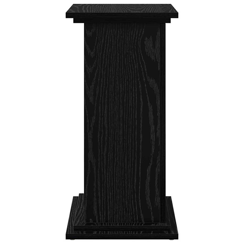 Stalak za izlaganje s policom Crni Hrast 31 x 30 x 60 cm