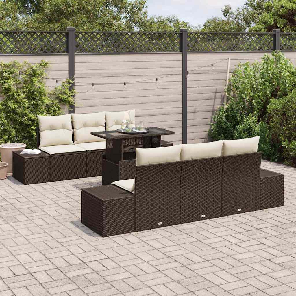 Set sofe s jastukom 7 pcs poliratan