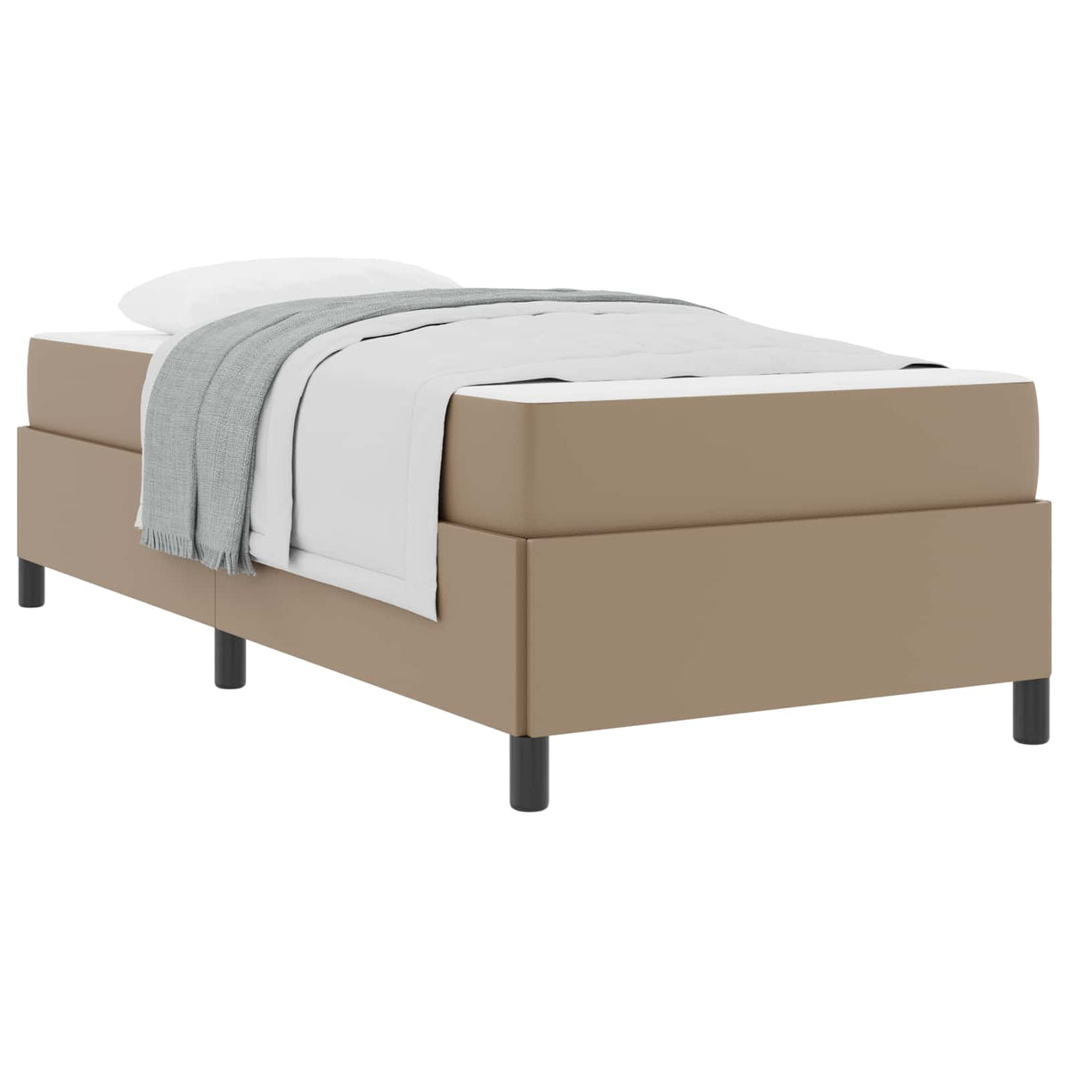 Krevetna konstrukcija Boja cappuccina 100 x 200 cm tkanina