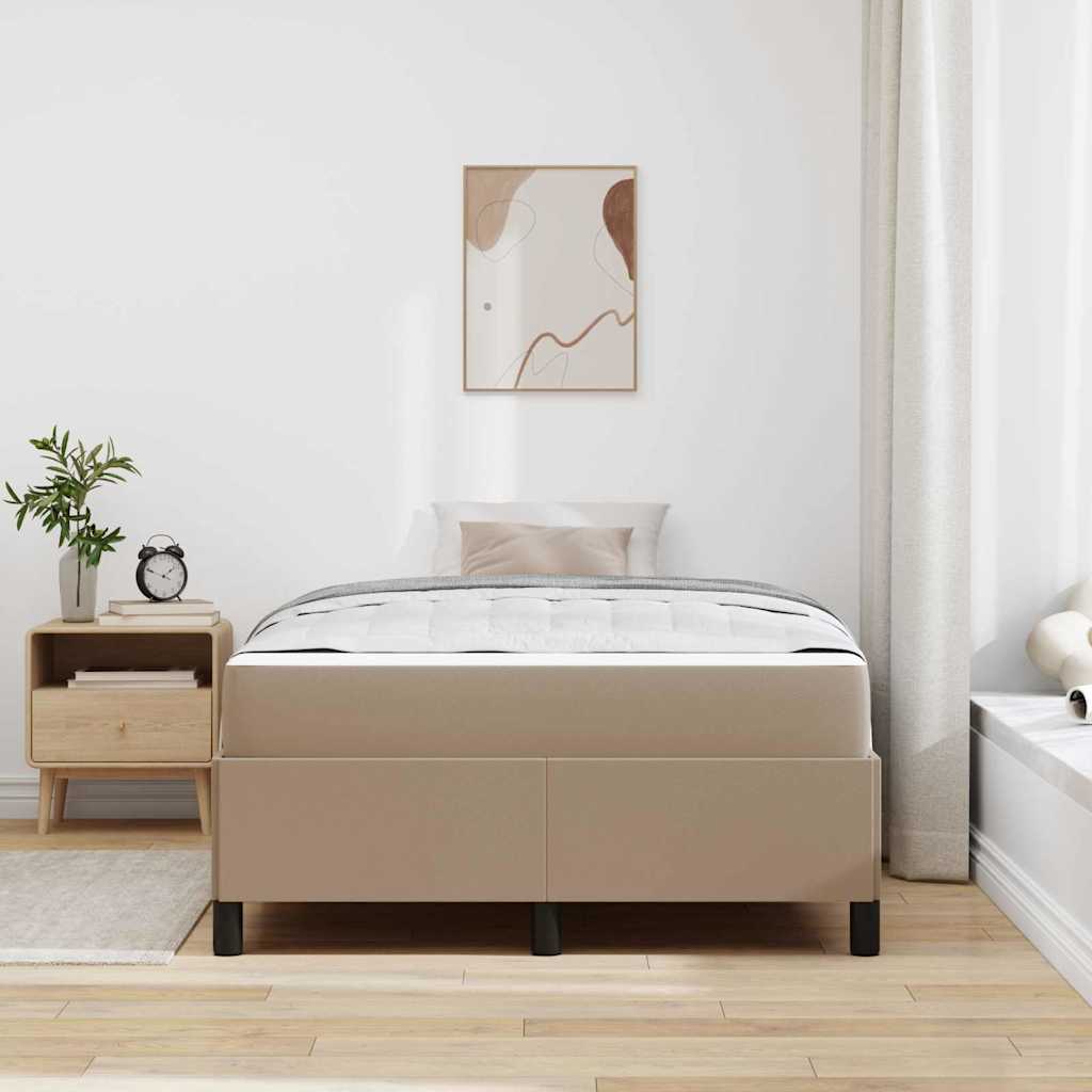 Krevetna konstrukcija Boja cappuccina 120 x 200 cm tkanina