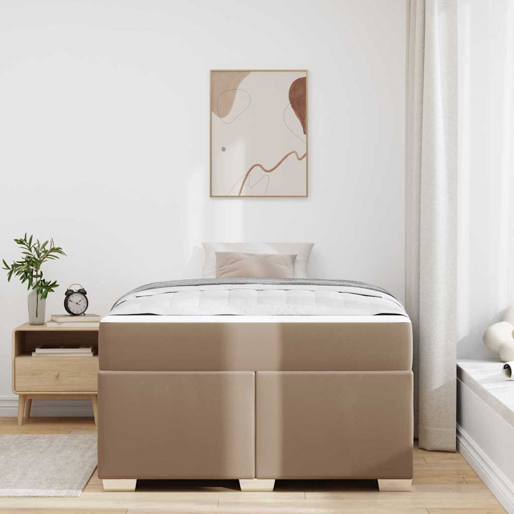 Krevetna konstrukcija Boja cappuccina 120 x 200 cm tkanina