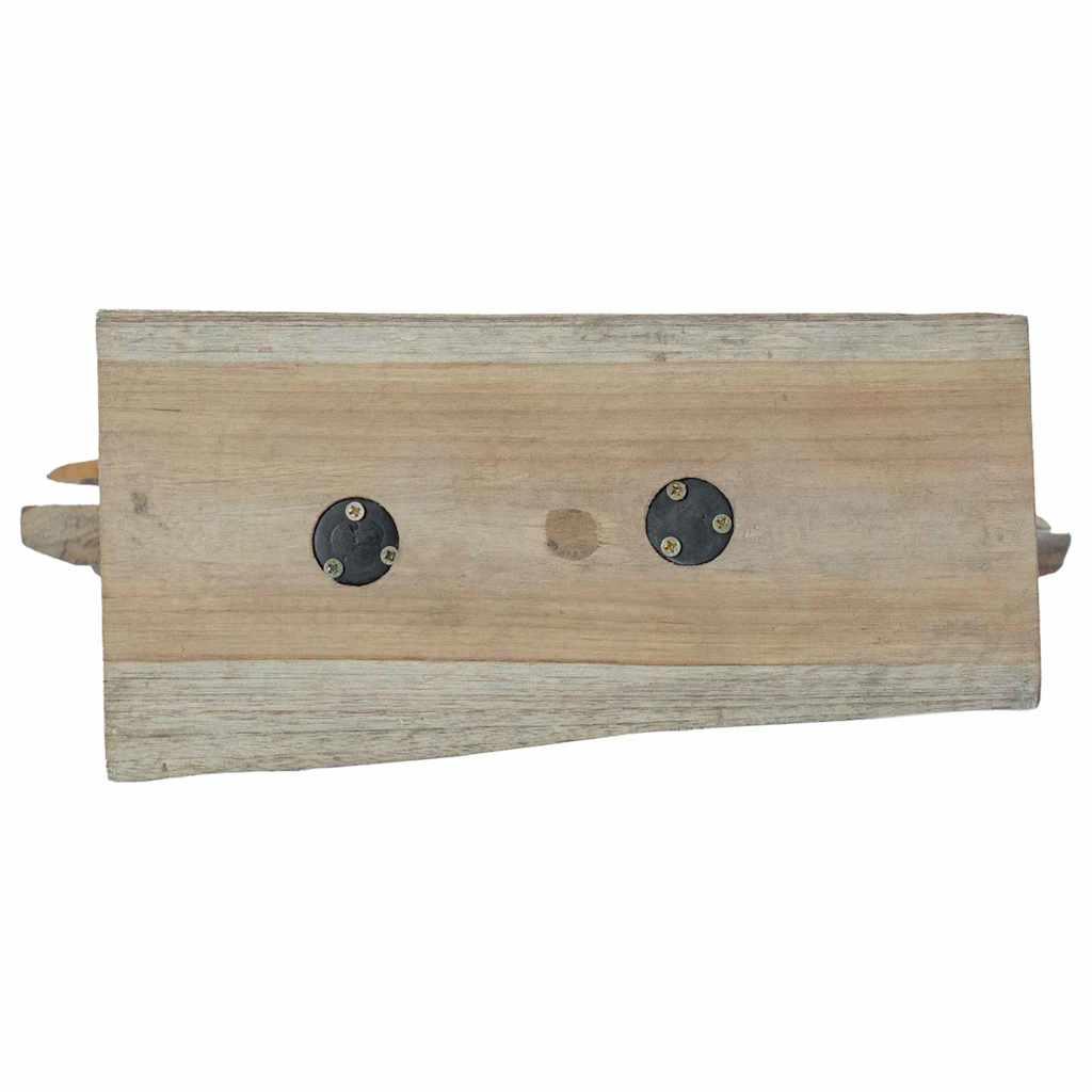 Božićna zvijezda Smeđa 43,5 x 13,5 x 59 cm Čvrsto teak drvo
