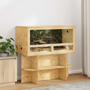Terarij Smeđa 100 x 50 x 100 cm OSB