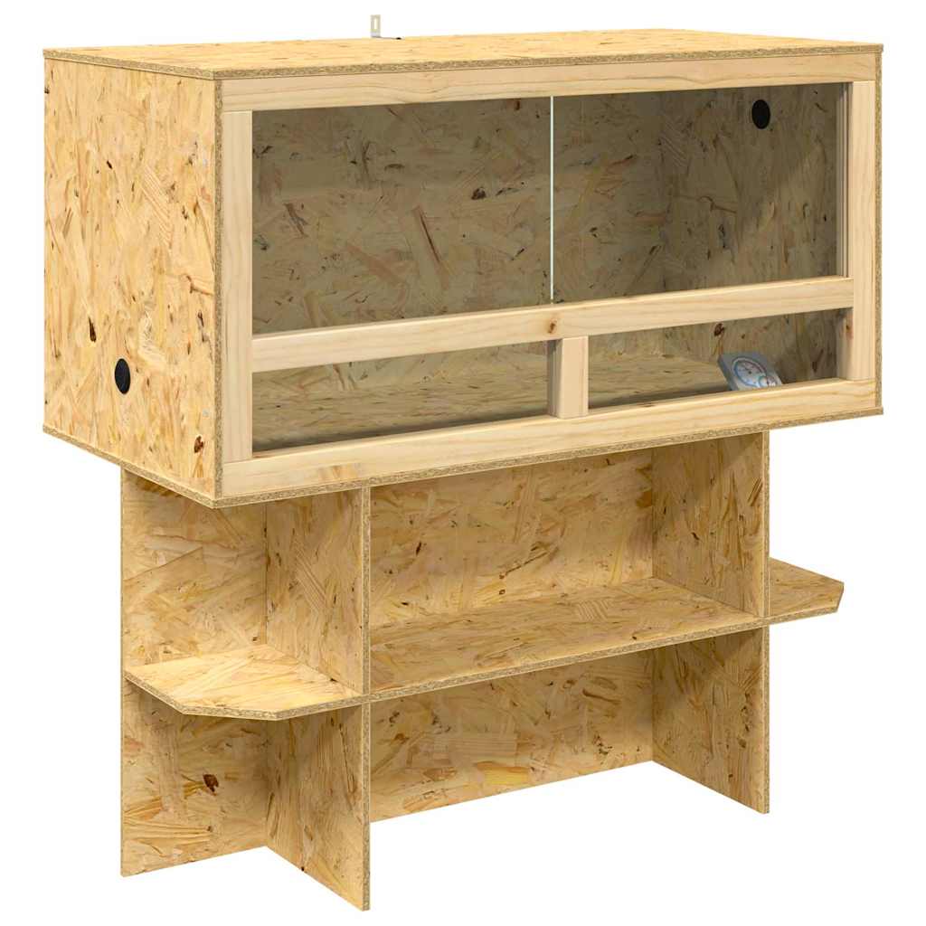 Terarij Smeđa 100 x 50 x 100 cm OSB