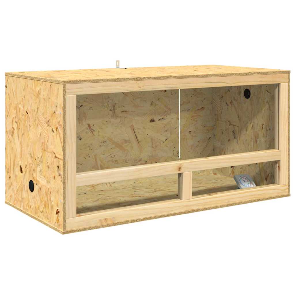 Terarij Smeđa 100 x 50 x 100 cm OSB