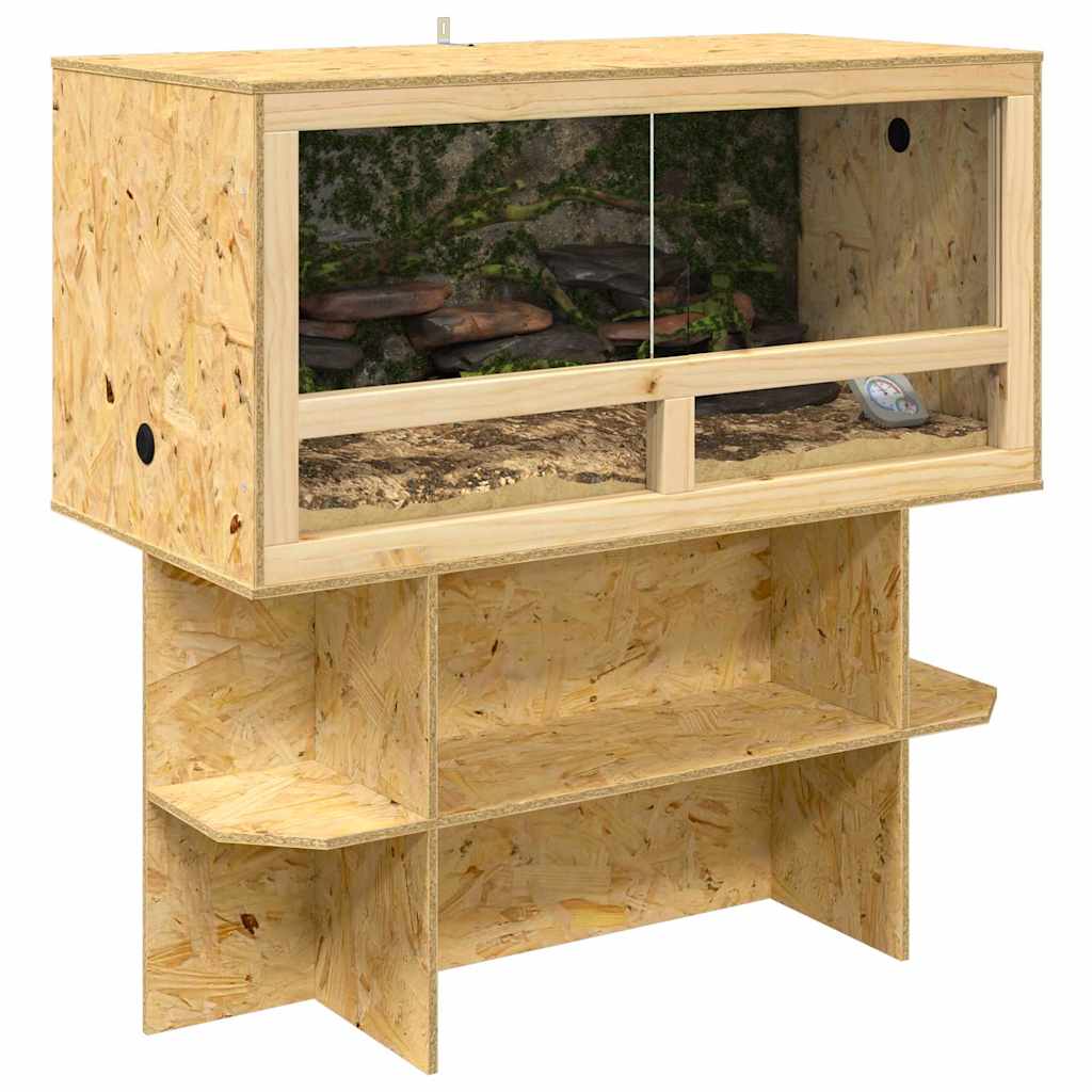 Terarij Smeđa 100 x 50 x 100 cm OSB