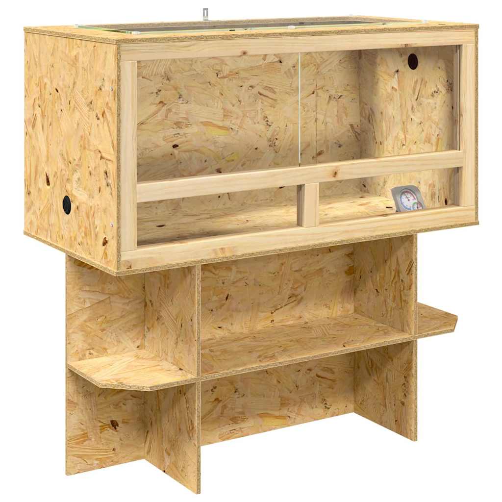 Terarij Smeđa 100 x 50 x 100 cm OSB