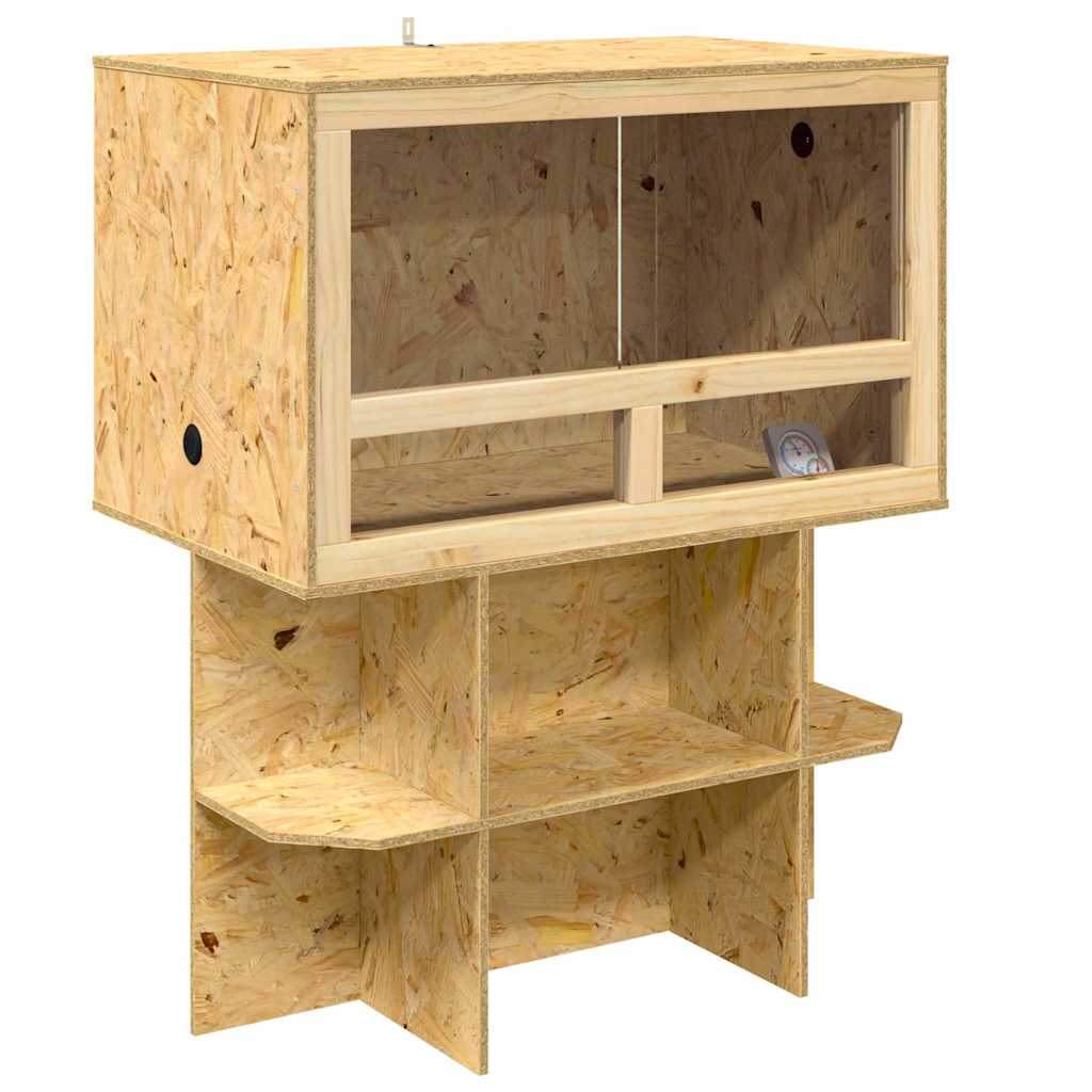 Terarij Smeđa 80 x 50 x 100 cm OSB